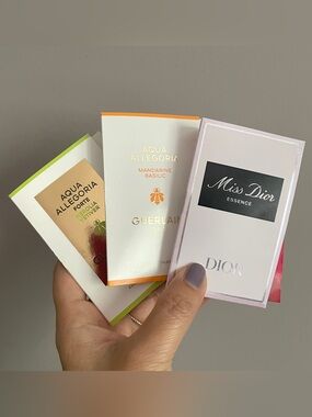 Guerlain Paris & Miss Dior Essence EDP Sample Sprays - 3 x 1ml Each